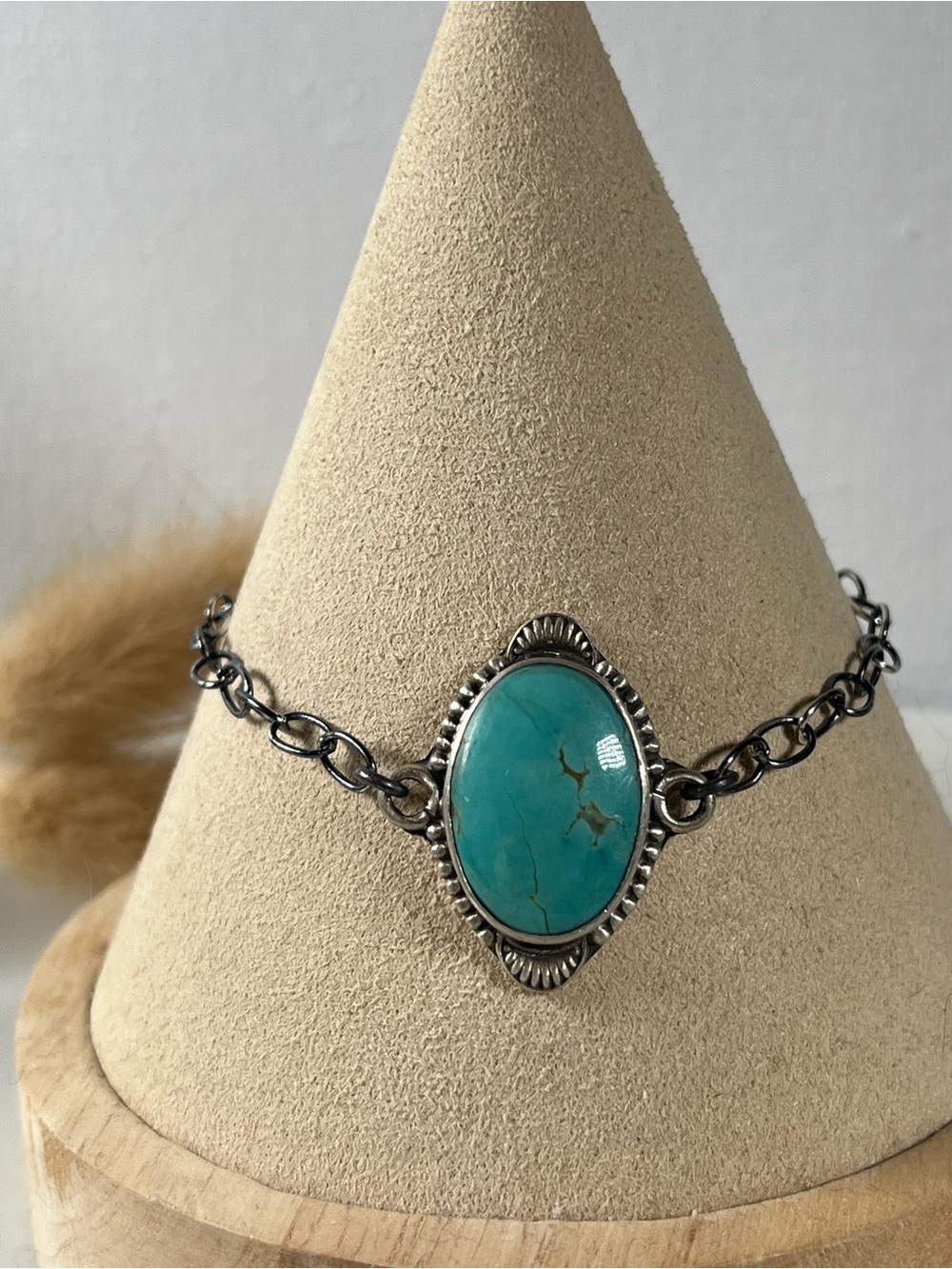 New Solid Sterling Silver Royston Turquoise Gemstone Southwestern Bracelet